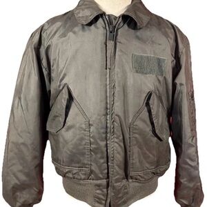 VTG CWU-45/P Flight Jacket Nomex Lancer Clothing Corp Lt Colonel Rank L Fire